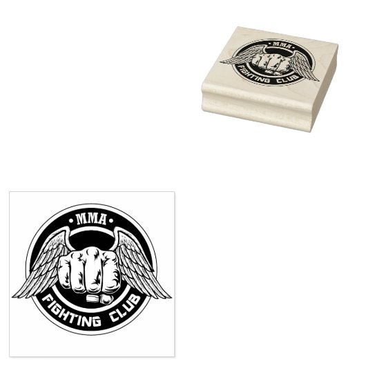 ミックス武術アーツファイティングクラブ ラバースタンプ (押印)