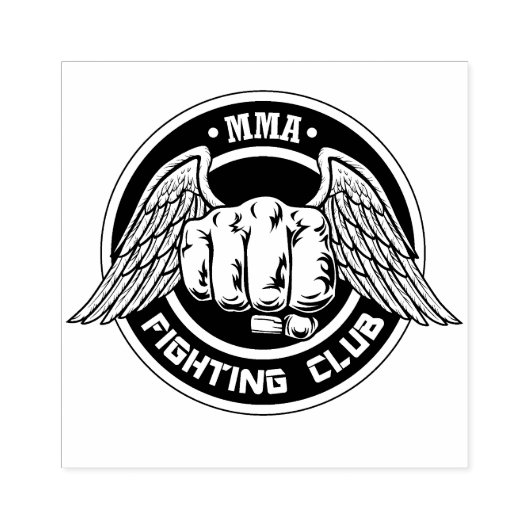 ミックス武術アーツファイティングクラブ ラバースタンプ (インプリント)