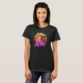 ミックス犬ママ 楽しい犬 9 Tシャツ (正面フル)