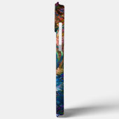 ミックス絵を描カラフルの重なり合うステンドヘビー Case-Mate iPhoneケース (裏面 / 左)