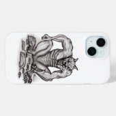 ミックス – クリーチャー – トロール、ゴーレム、悪魔 Case-Mate iPhoneケース (裏面 (横))