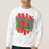 ミックス スウェットシャツ (正面)