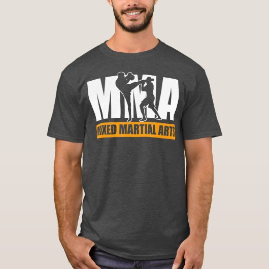 ミックスMMA武術アーツ武術アーツファイター Tシャツ (正面)