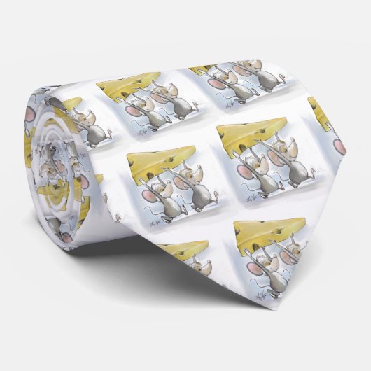 ミック&Macがチーズタイを持ち込む ネクタイ (ロール)