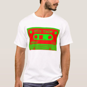 ミッサイケデリッククテープ – 赤と緑 Tシャツ