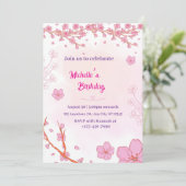 ミッシェル祝の誕生日に参加 招待状 (スタンド正面)