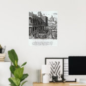 ミッシェル・デ・ノストラダムが相談を受けている ポスター (ホームオフィス)