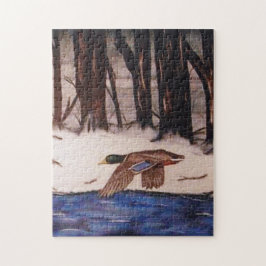 ミッションに参加したマラードアヒル ジグソーパズル