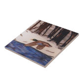 ミッションに参加したマラードアヒル タイル (側面)