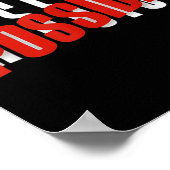 ミッションやる気を起こさせる感動的学校 ポスター (角)