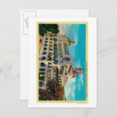 ミッションイン、ロタンダウィングリバーサイド、カリフォルニア州 ポストカード (正面/裏面)