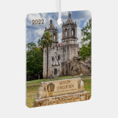 ミッションコンセプシオン、スクエアメタルオーナメント メタルオーナメント (正面右)