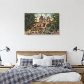 ミッションサンカルロスデボロメオデモントレー キャンバスプリント (インサイチュ (寝室))