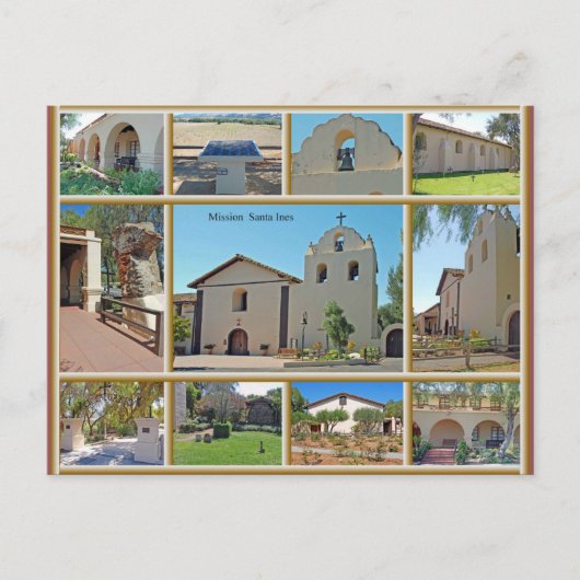 ミッションサンタイネス ポストカード (正面)