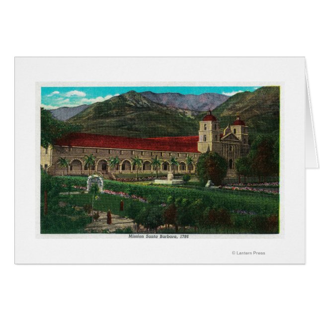 ミッションサンタバーバラ (正面横)