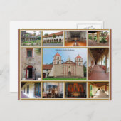 ミッションサンタバーバラ ポストカード (正面/裏面)