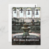 ミッションサンファンキャピストラーノの鐘 ポストカード (正面/裏面)