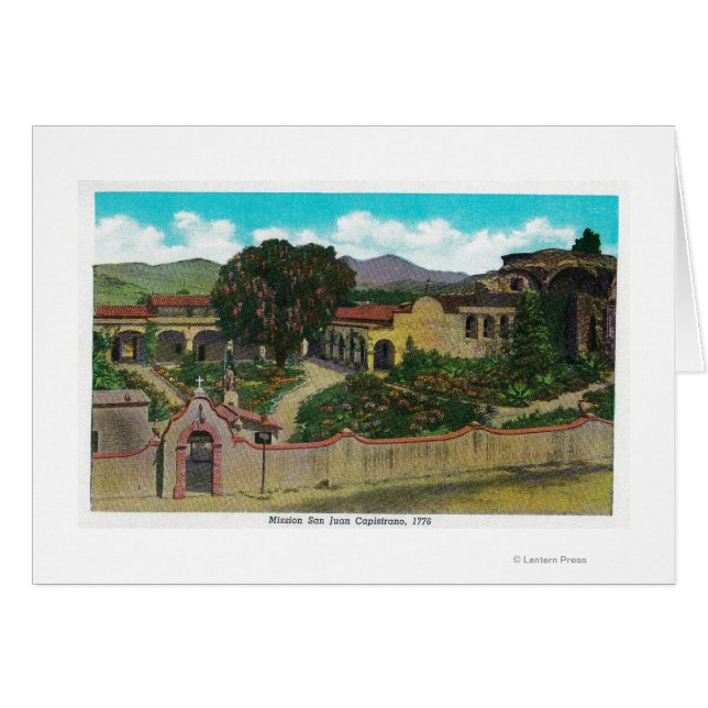 ミッションサンファンキャピストラーノ (正面横)