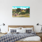 ミッションサンファンキャピストラーノ キャンバスプリント (インサイチュ (寝室))