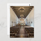 ミッションサンルイス・オビスポ・デ・トロサ ポストカード (正面/裏面)