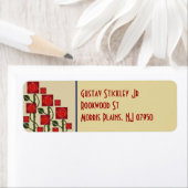 ミッションスタイルの素晴らしい芸術バラ ラベル (インサイチュ)