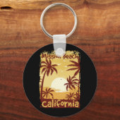 ミッションビーチカリフォルニア キーホルダー (正面)