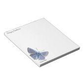 ミッションブルーバタフライカスタム ノートパッド (アングル)