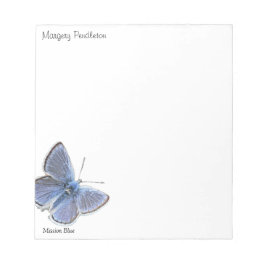 ミッションブルーバタフライカスタム ノートパッド