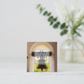 ミッションベルカリフォルニア写真旅行観光局 スクエア名刺 (スタンド正面)