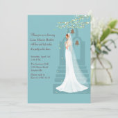 ミッションベルズ ブライダルシャワーの招待状 招待状 (スタンド正面)