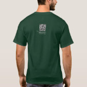 ミッションモンテッソーリ白ロゴ大人Tシャツ Tシャツ (裏面)