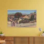 ミッション全体の空中表示 キャンバスプリント (インサイチュ (リビング))