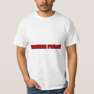 ミッション失敗、再挑戦 Tシャツ