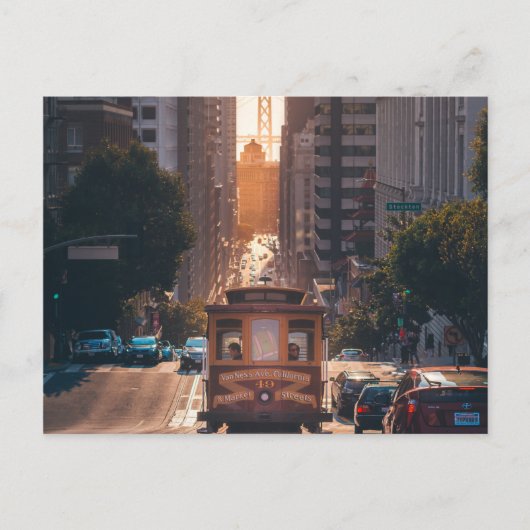 ミッション通り(カリフォルニア州サンフランシスコ) ポストカード (正面)