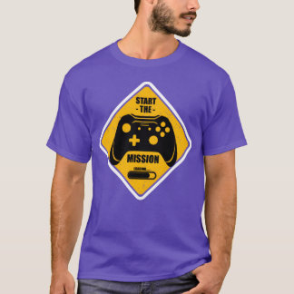 ミッション開始 ゲーミングパッチ フレンズ ヴィンテージ Tシャツ