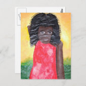 ミッション・ガール、ビジャラ2007 ポストカード (正面/裏面)