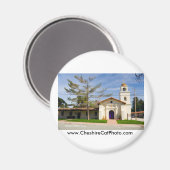 ミッション・サンタクルーズ・カリフォルニア製品 マグネット (正面/裏面)