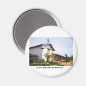 ミッション・サンフランシスコ・デ・ソラノCA製品 マグネット (正面/裏面)