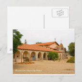 ミッション・サン・アントニオ・デ・パドア・カリフォルニア製品 ポストカード (正面/裏面)