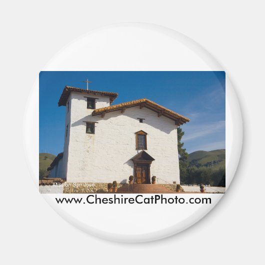 ミッション・サン・ホセ・カリフォルニア製品 マグネット (正面)