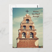 ミッション・サン・ミゲル・アーカンジェル ポストカード (正面/裏面)