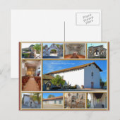 ミッション・サン・ミゲル ポストカード (正面/裏面)