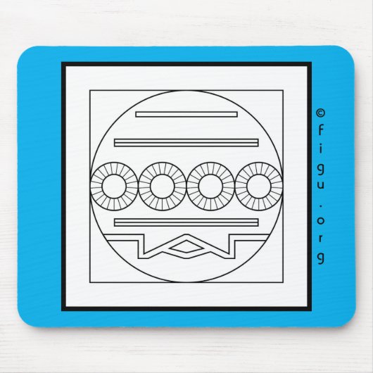 ミッション/タスクシンボルマウスパッド マウスパッド (正面)