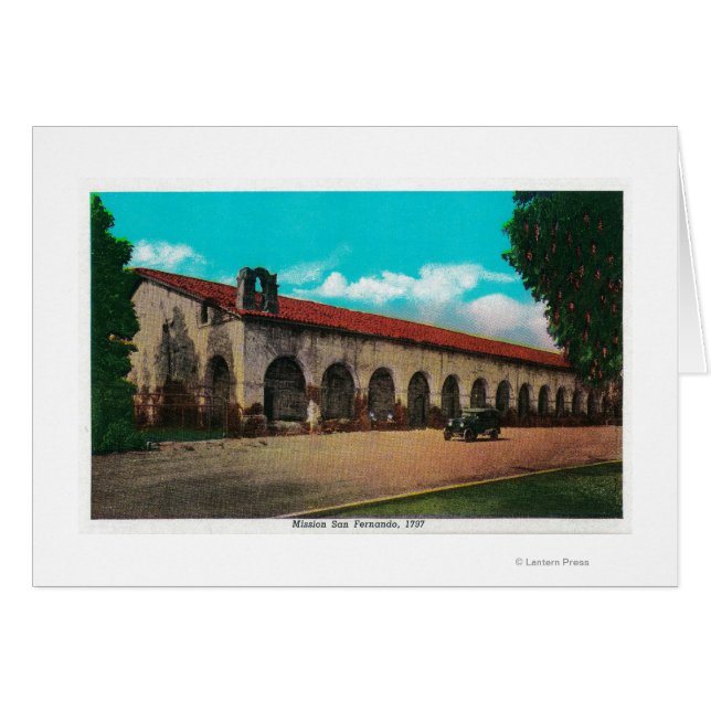 ミッションSan Fernandoサンフェルナンド（カリフォルニア州） (正面横)