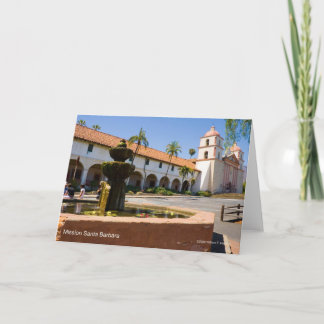 ミッションSanta Barbaraカリフォルニア製品 カード