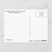 ミッジスーパーヒーロートリオポストカード ポストカード (裏面)