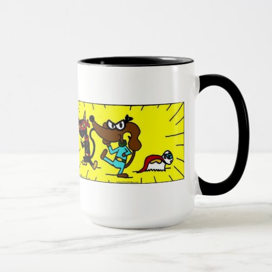 ミッジスーパーヒーロートリオマグ マグカップ (右)