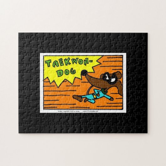 ミッジテコンドッグパズル ジグソーパズル (横)