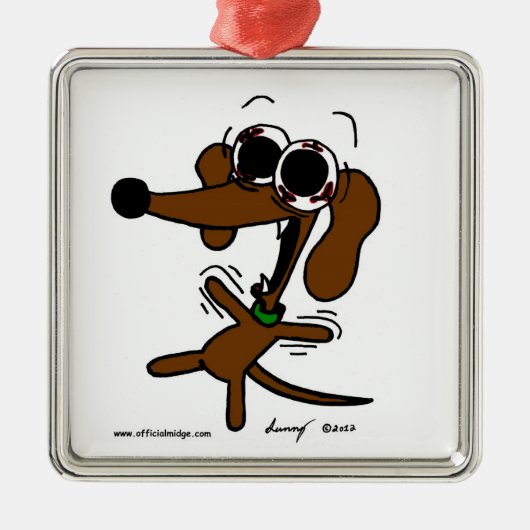 ミッジフリーキンアウトオーナメント メタルオーナメント (正面)