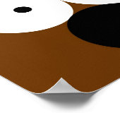 ミッジミニマル顔ポスター ポスター (角)